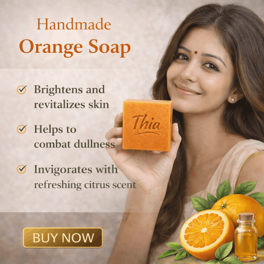 Premium Handmade Orange Soap - Image 2