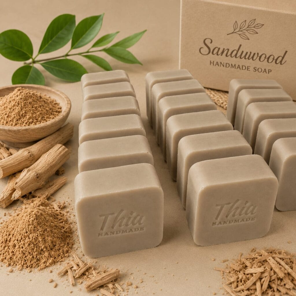 Premium Handmade Sandal Soap